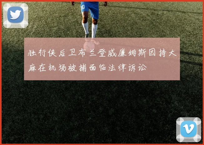 独行侠后卫布兰登威廉姆斯因持大麻在机场被捕面临法律诉讼