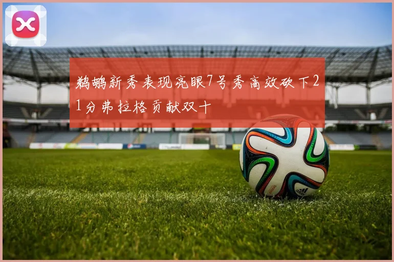 鹈鹕新秀表现亮眼7号秀高效砍下21分弗拉格贡献双十